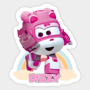 Dizzy Super Wings Sticker